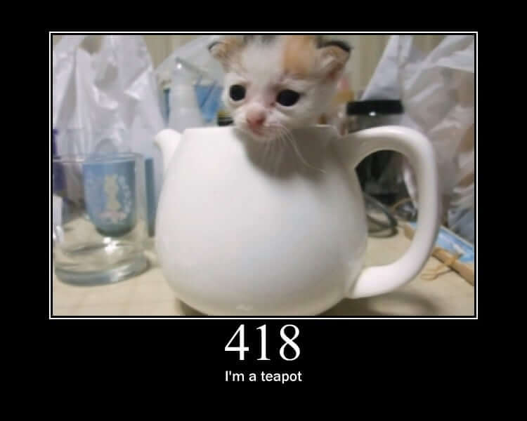 I’m a teapot